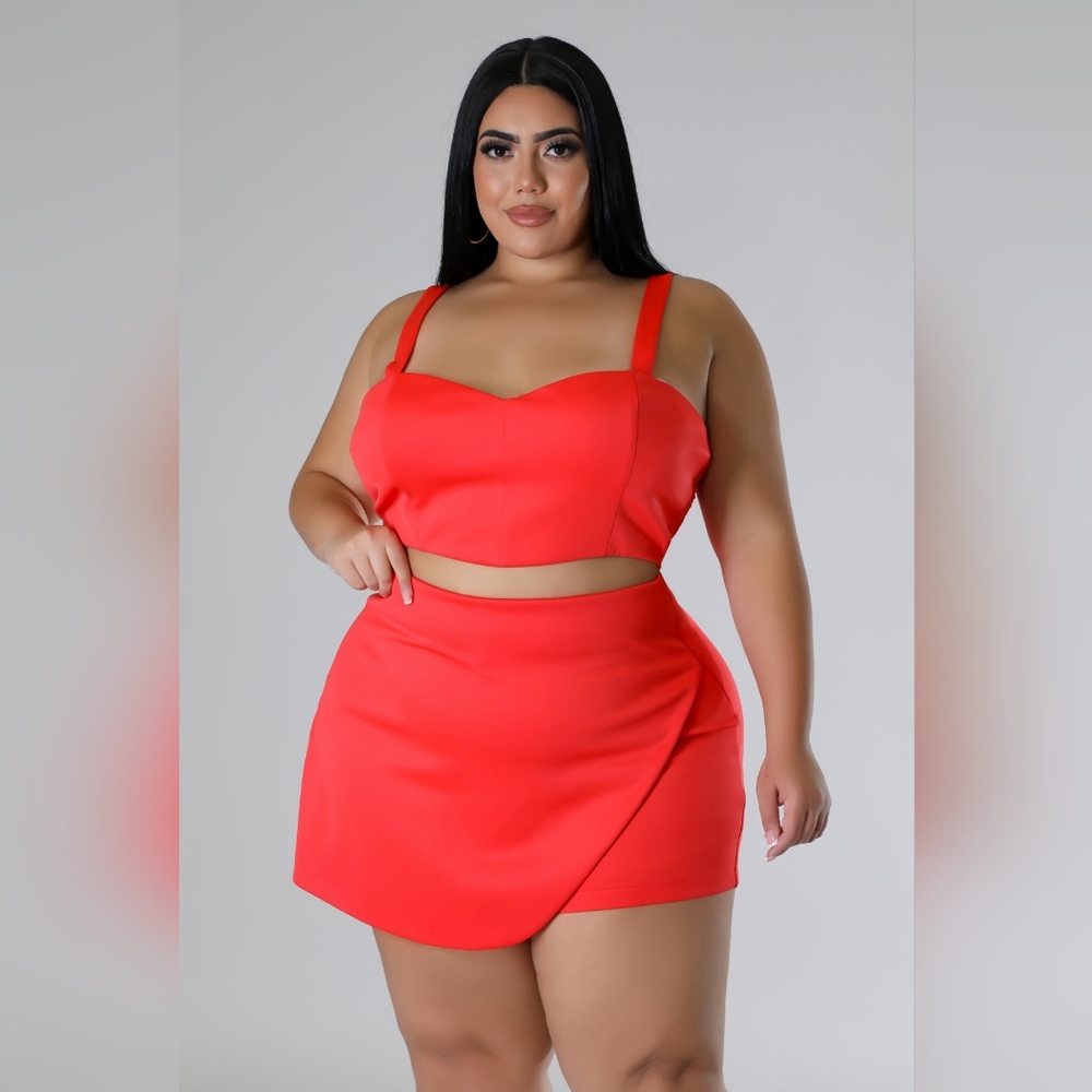 Plus SIZE sskort Set